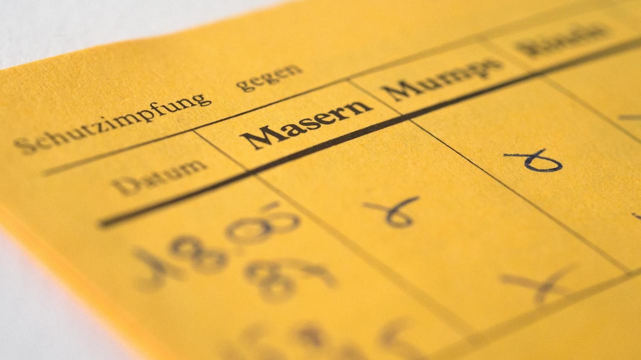 Ein Nachweis ueber eine Impfung gegen Masern, Mumps und Röteln in einem internationalen Impfausweis Ein Nachweis ueber eine Impfung gegen Masern, Mumps und Röteln in einem internationalen Impfausweis