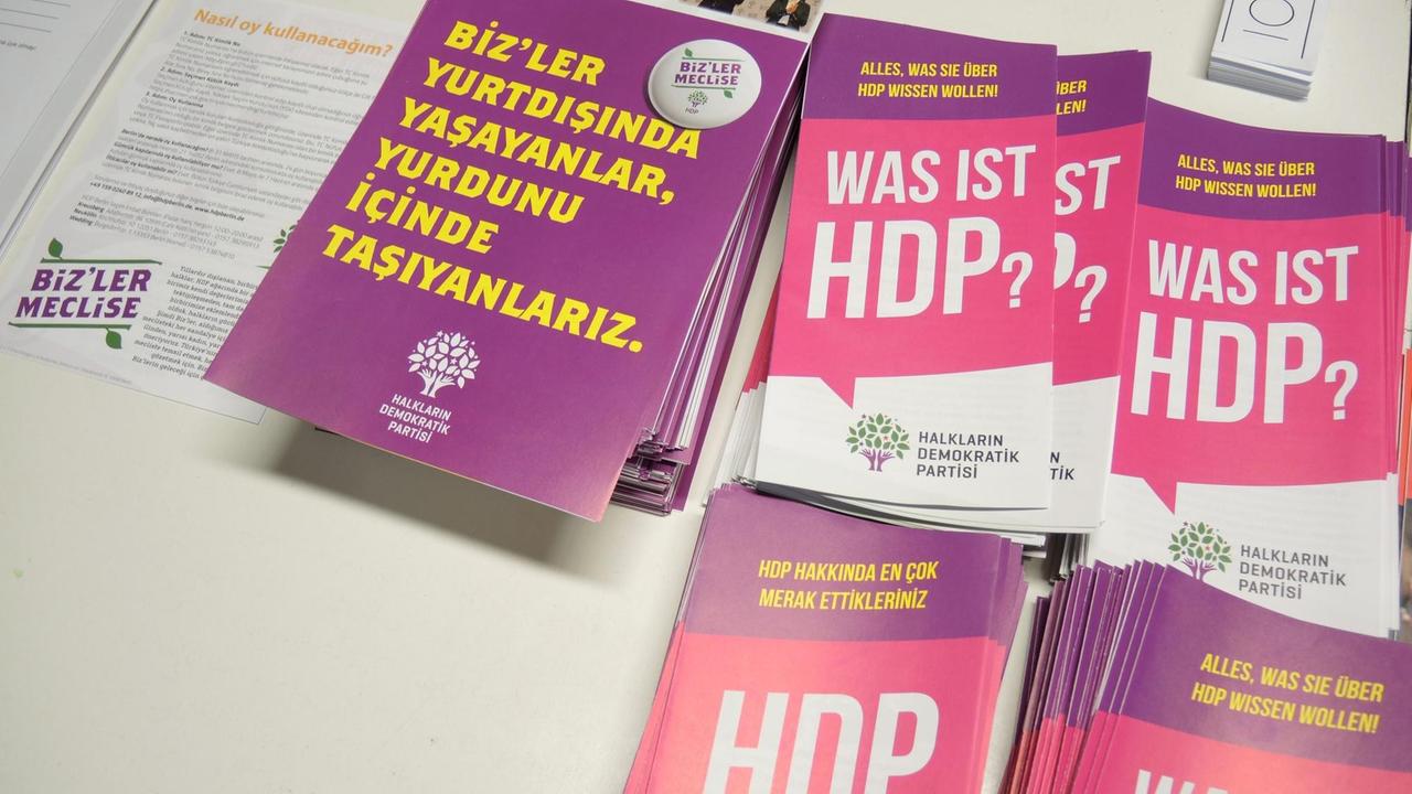 Wahlmaterialien der HDP