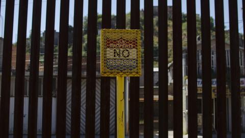 Der Grenzzaun zwischen dem US-Bundesstaat Arizona und dem mexikanischen Sonora.