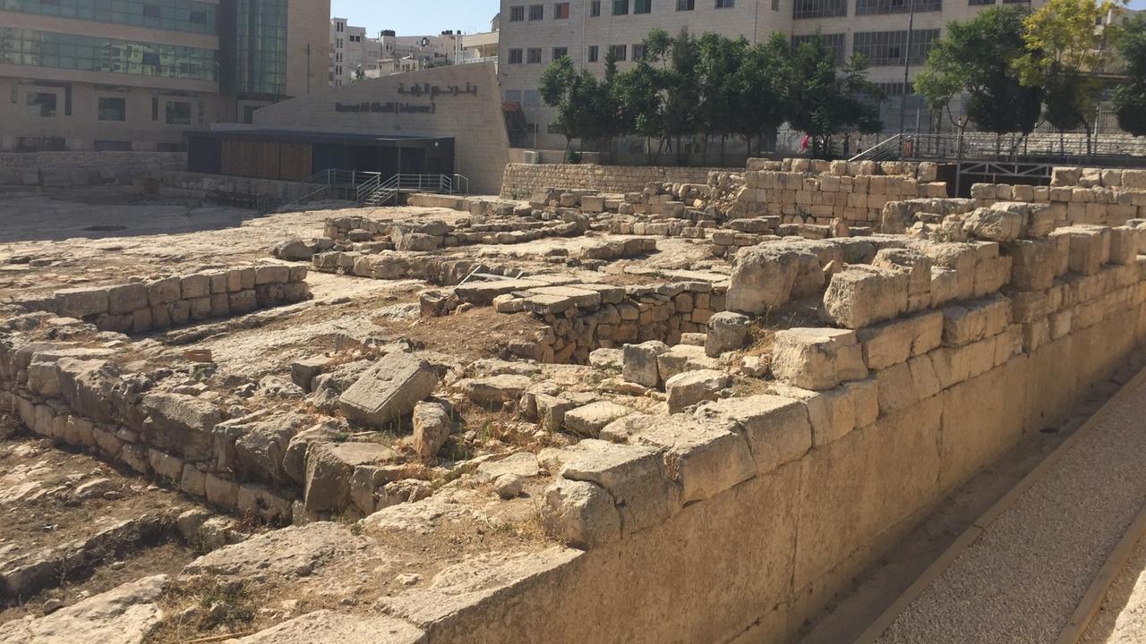 Ausgrabungen in Hebron, wo einst Abraham gewohnt haben soll.