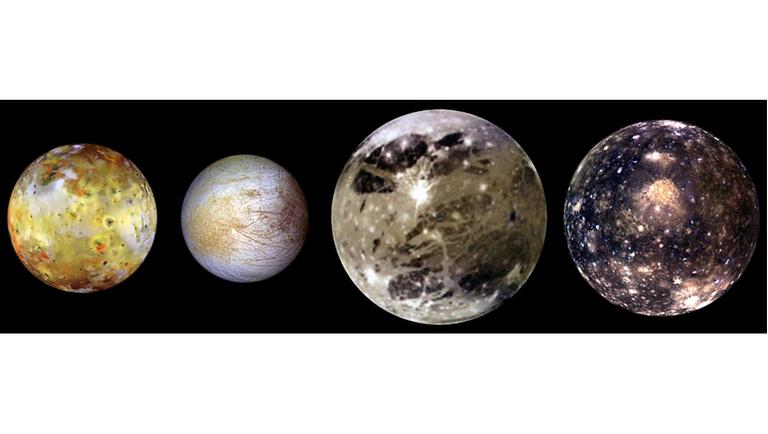Die Namen der vier großen Jupitermonde Io, Europa, Ganymed und Kallisto gehen auf Simon Marius zurück.