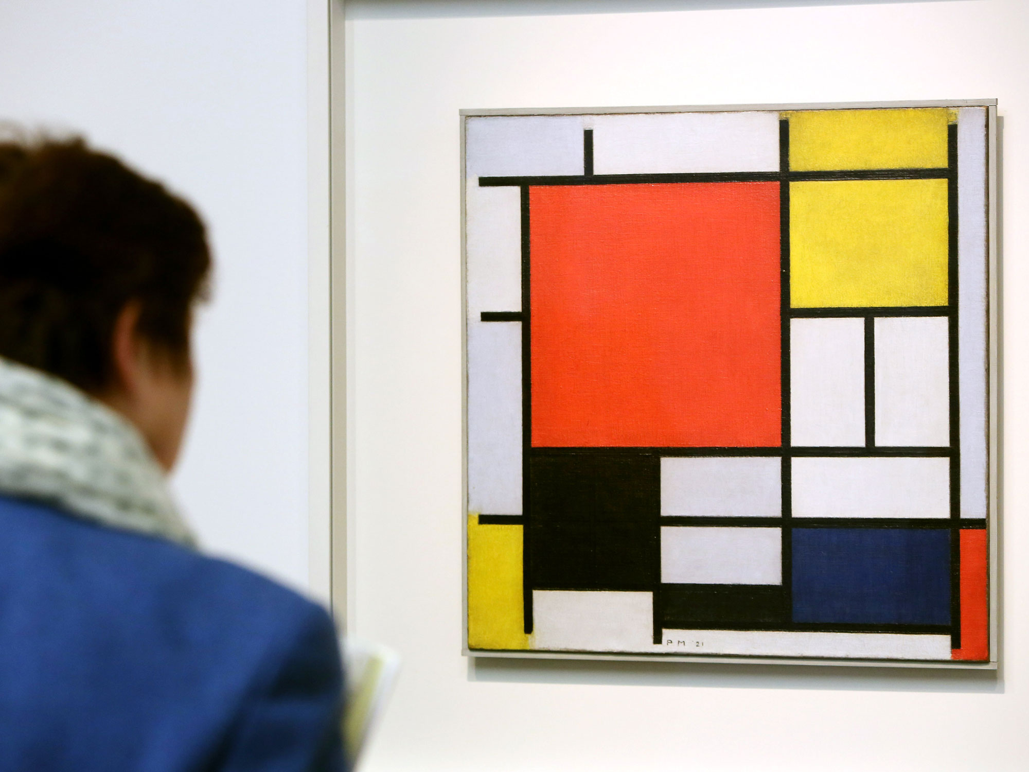 Mondrian-Ausstellung - Das Edle mit den abstrakten Mitteln der Geometrie