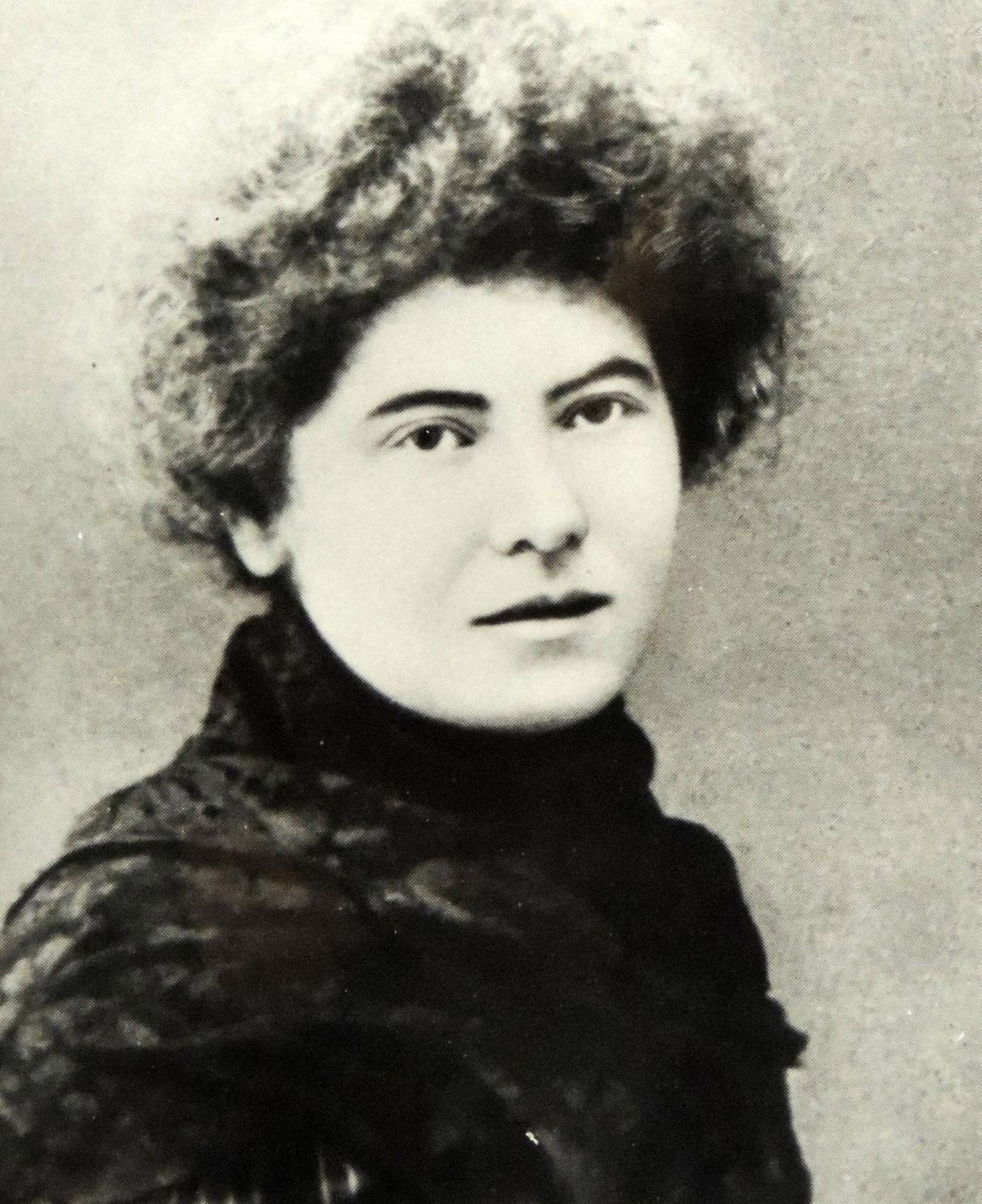 Zeitgenössische Aufnahme von Jenny Laura Marx, der zweiten Tochter von Karl Marx.
