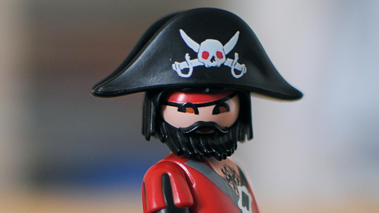 Pirat als Playmobil-Figur Pirat als Playmobil-Figur