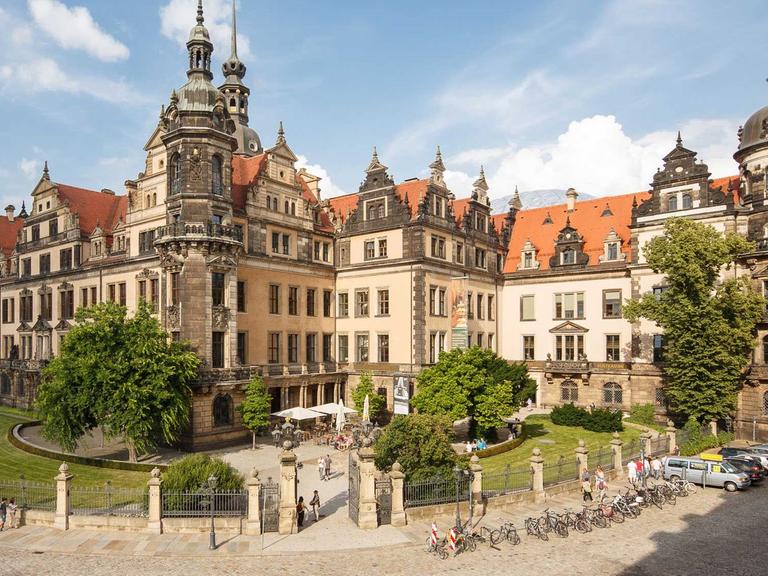 Residenzschloss Dresden an einem Sommertag (Quelle: SKD)
