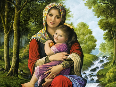 Poster "Mādar" ('Mutter'), Iran, 21. Jh.