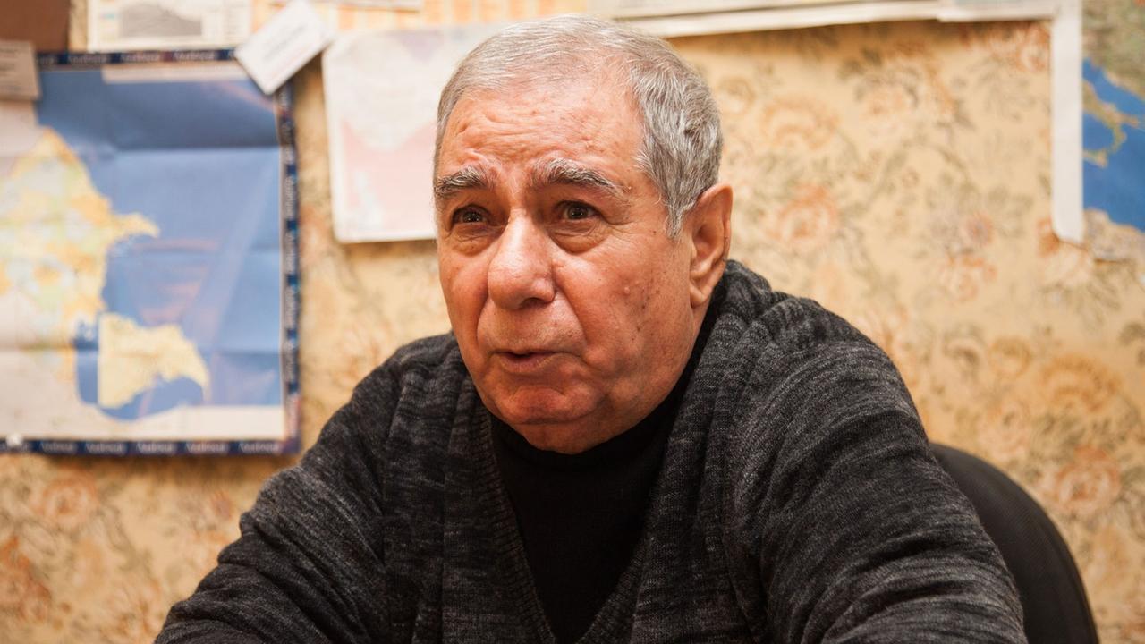 Der aserbaidschanische Schriftsteller Akram Aylisli,