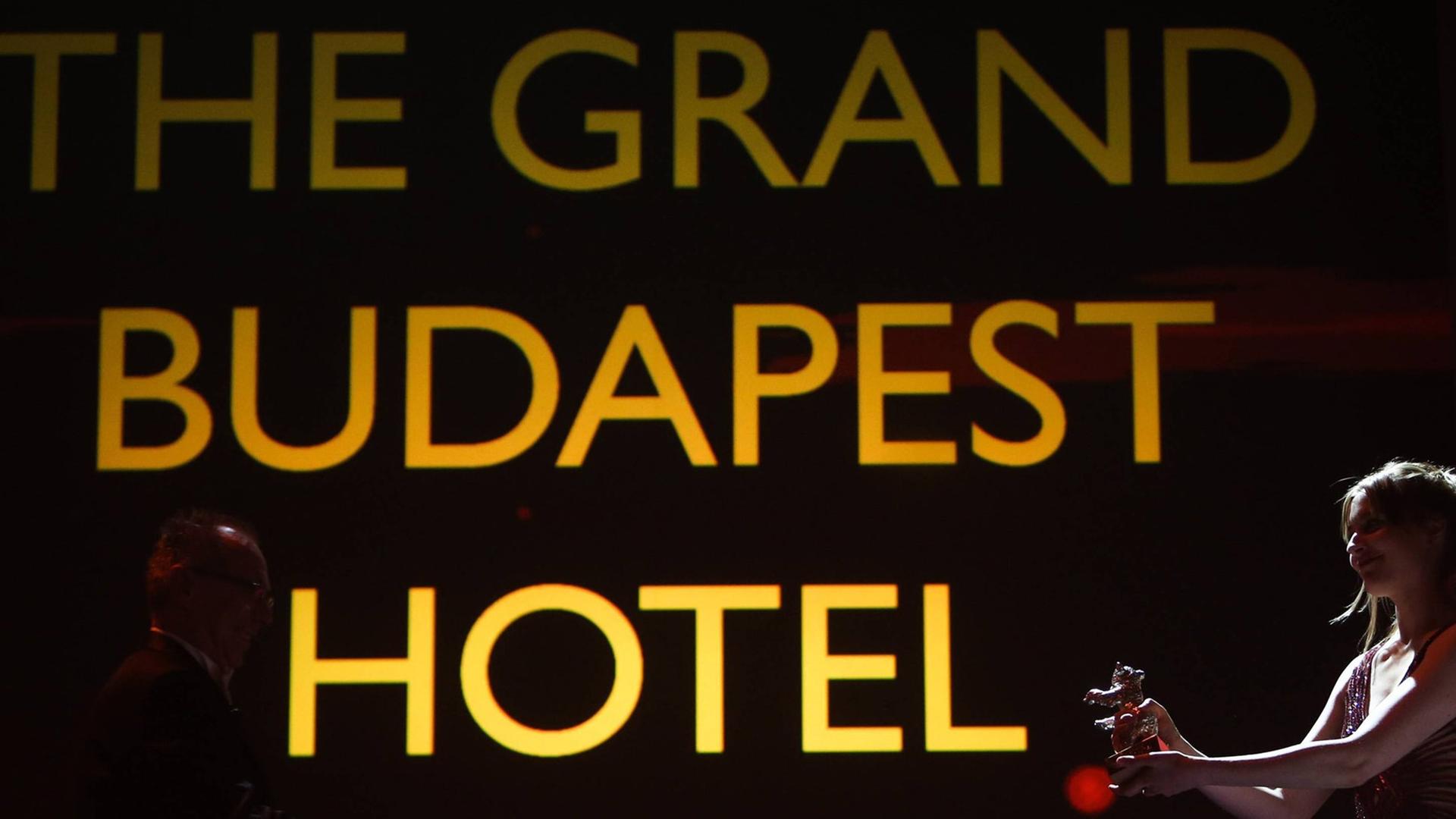 Preisverleihung: Silberner Bär für "The Grand Budapest Hotel" 64. Berlinale 2014
