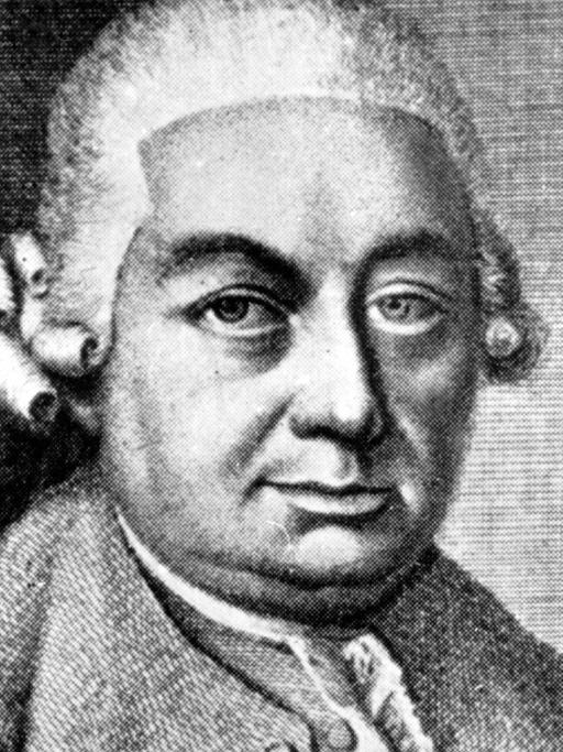 Carl Philipp Emanuel Bach in einer zeitgenössischen Darstellung