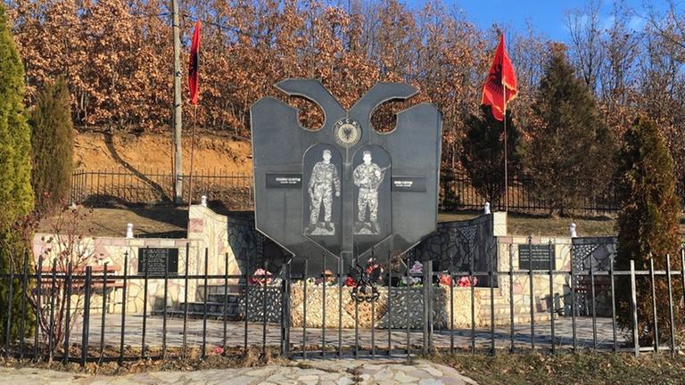 Ein UCK-Denkmal im Kosovo