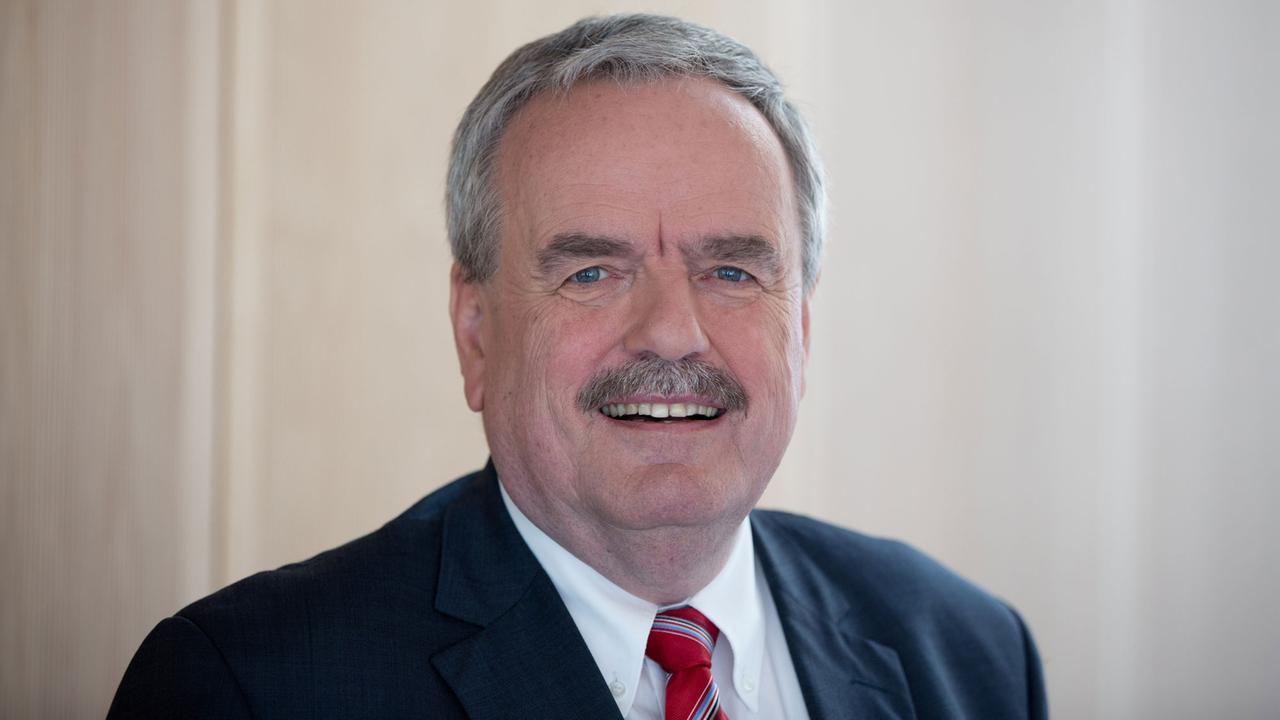 Erik Bettermann, der ehemalige Intendant der Deutschen Welle, aufgenommen am 17.4.2013.