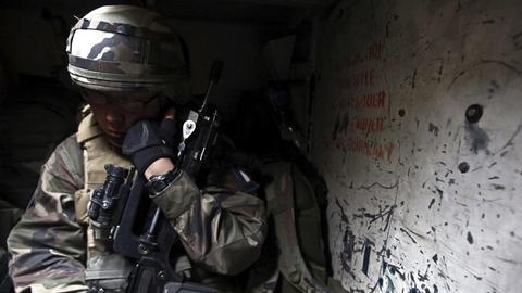 Soldaten der französischen Fremdenlegion in Afghanistan