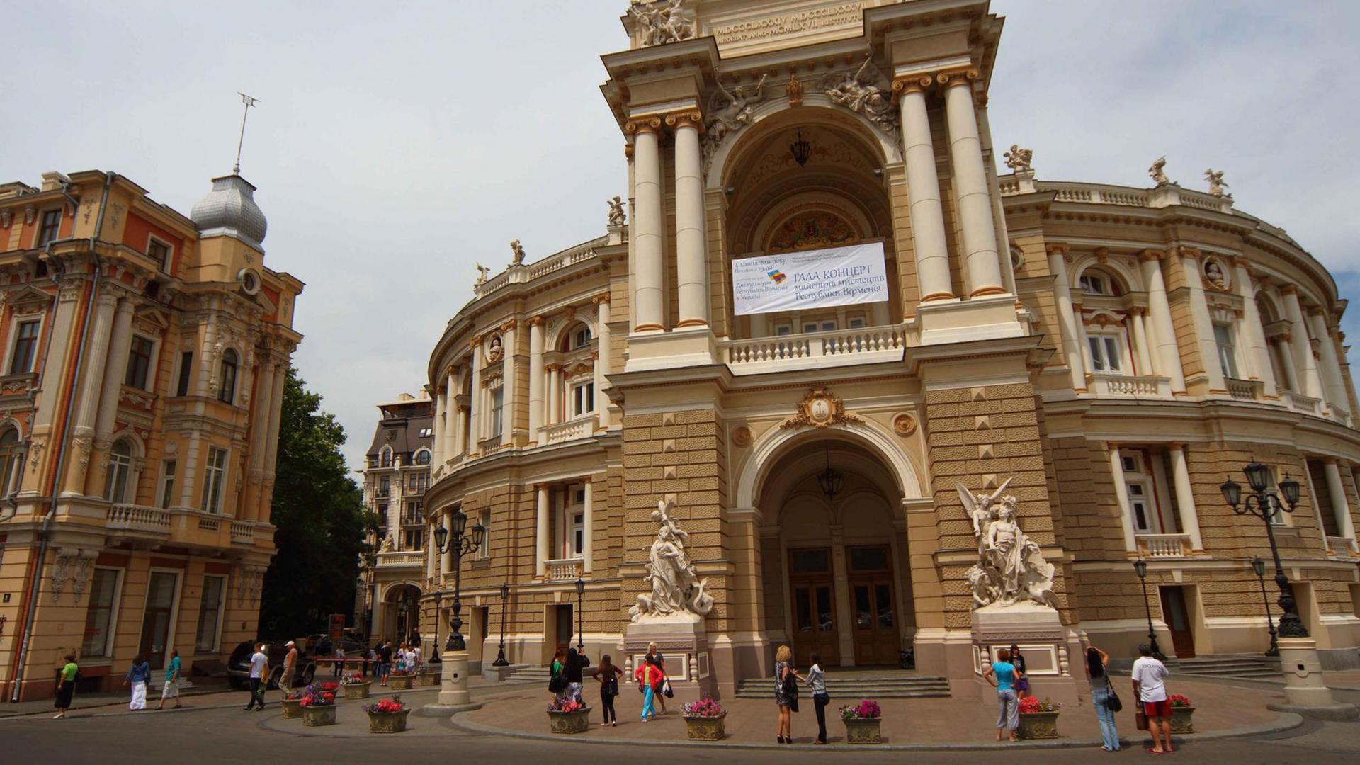 Eine Stadtansicht von Odessa
