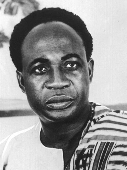 Undatierte Aufnahme des ghanaischen Politikers Kwame Nkrumah