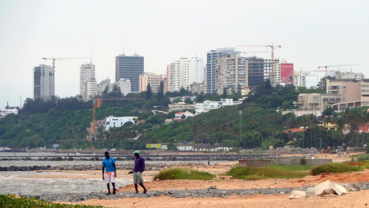 Blick auf Maputo, die Hauptstadt von Mosambik