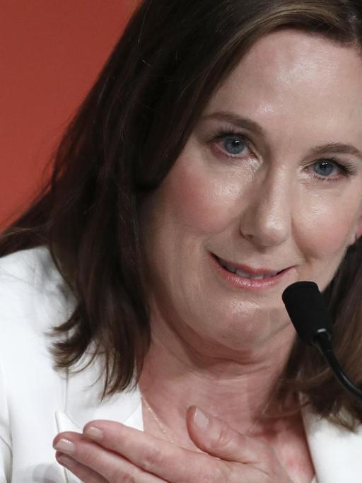 Die US-Produzentin Kathleen Kennedy ("Lucasfilm") in Cannes im Mai 2016.