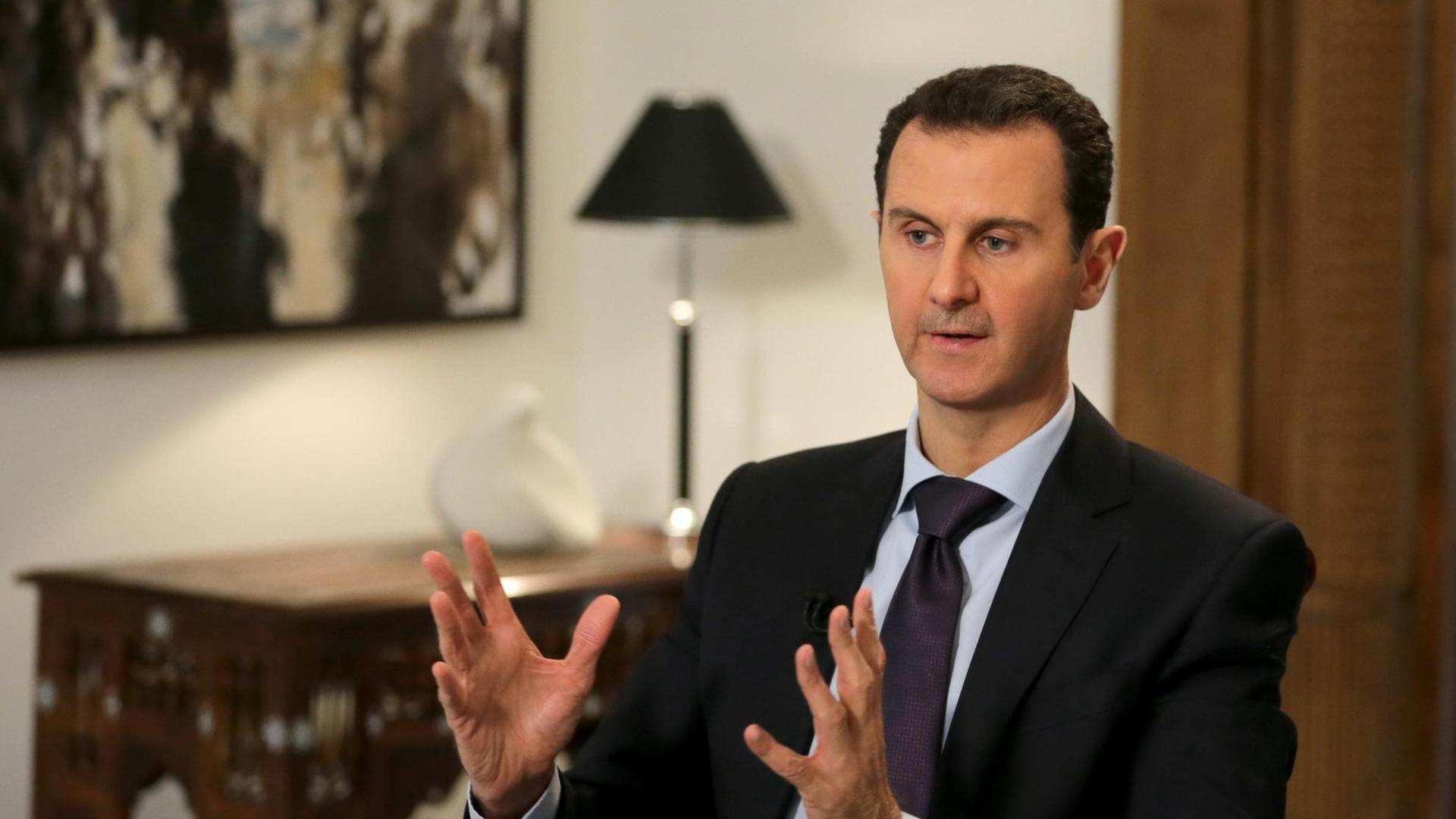 Syriens Präsident Baschar al-Assad