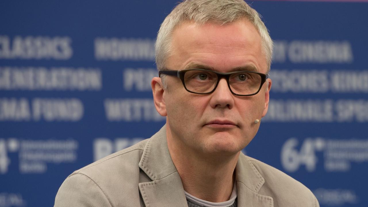 Christoph Terhechte, Leiter des Internationalen Forums des Jungen Films der Internationalen Filmfestspiele Berlin (Berlinale), aufgenommen am 28.01.2014 in Berlin während einer Pressekonferenz. Foto: Soeren Stache