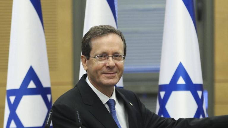 Der israelische Präsident Izchak Herzog
