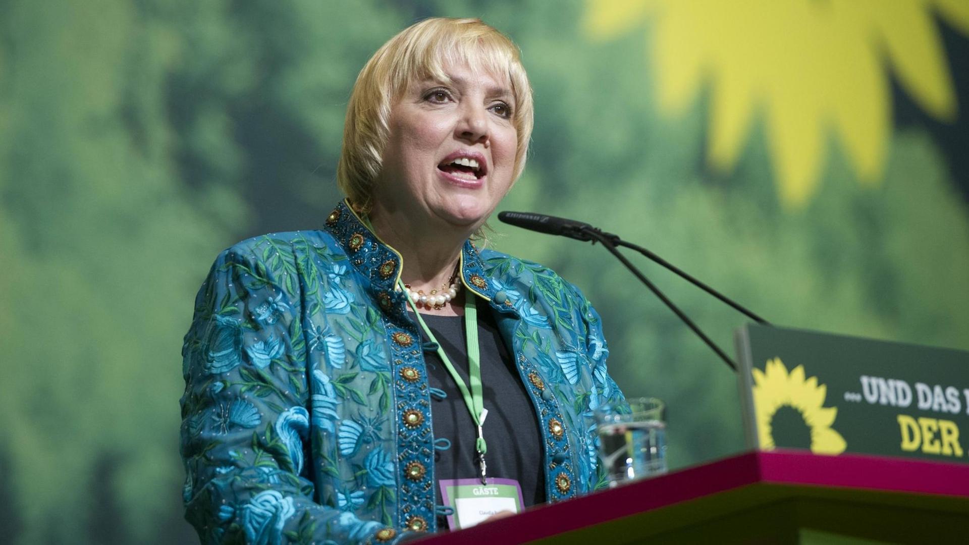 Die Grünen-Politikerin Claudia Roth