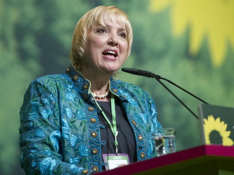 Die Grünen-Politikerin Claudia Roth