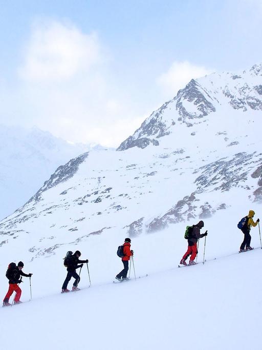 Skiwandertour in den Österreicher Alpen