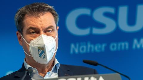 Der bayerische Ministerpräsident und CSU-Chef Markus Söder 