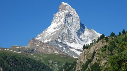 Blick auf das Matterhorn.