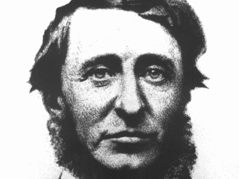 Der amerikanische Schriftsteller Henry David Thoreau in einer zeitgenössischen Aufnahme