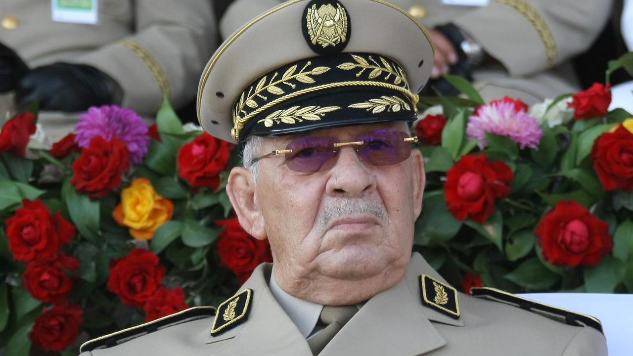 General Gaid Salah, Militärischer Befehlshaber der Streitkräfte von Algerien  - Archivbild