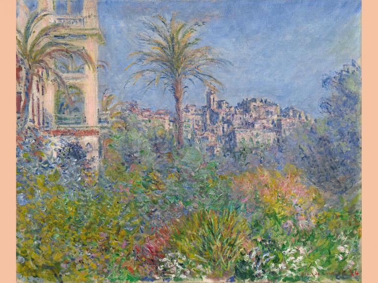 Claude Monet: Villen in Bordighera, 1884, Öl auf Leinwand, 60 x 74 cm, Sammlung Hasso Plattner.