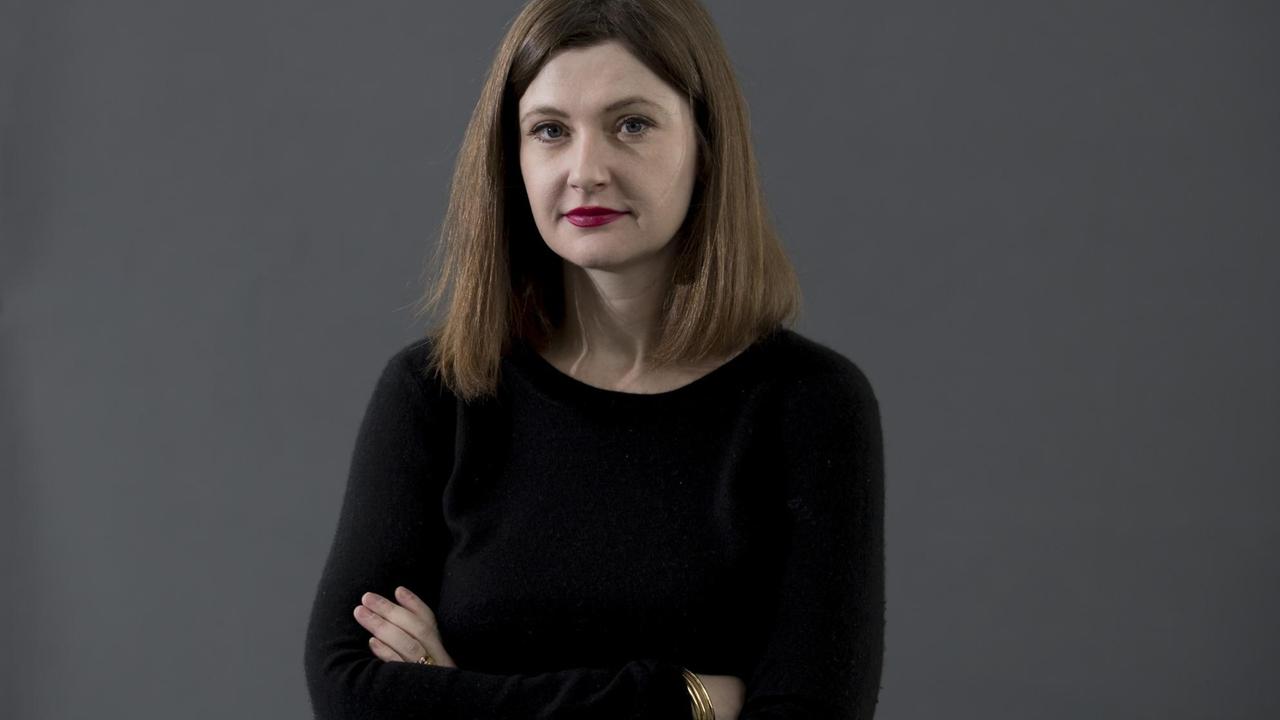 Schriftstellerin Olga Grjasnowa beim Book Festival Edinburgh 2019