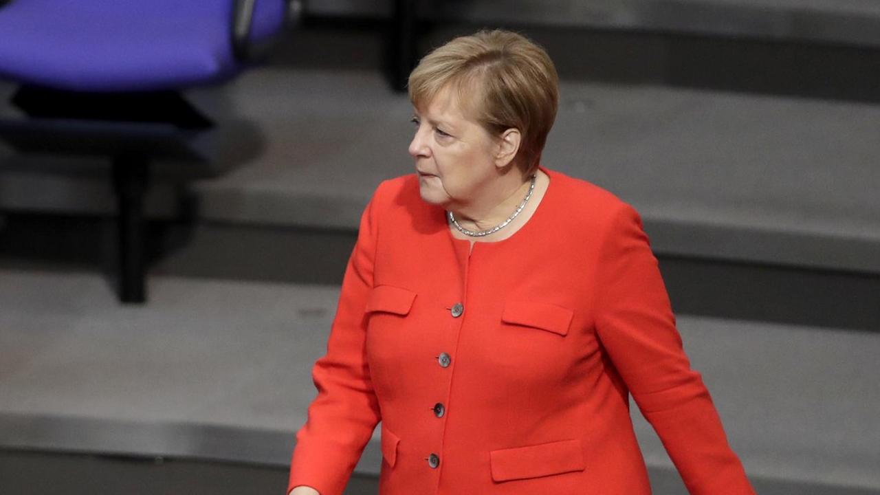 Die Bundeskanzlerin und CDU-Vorsitzende Angela Merkel