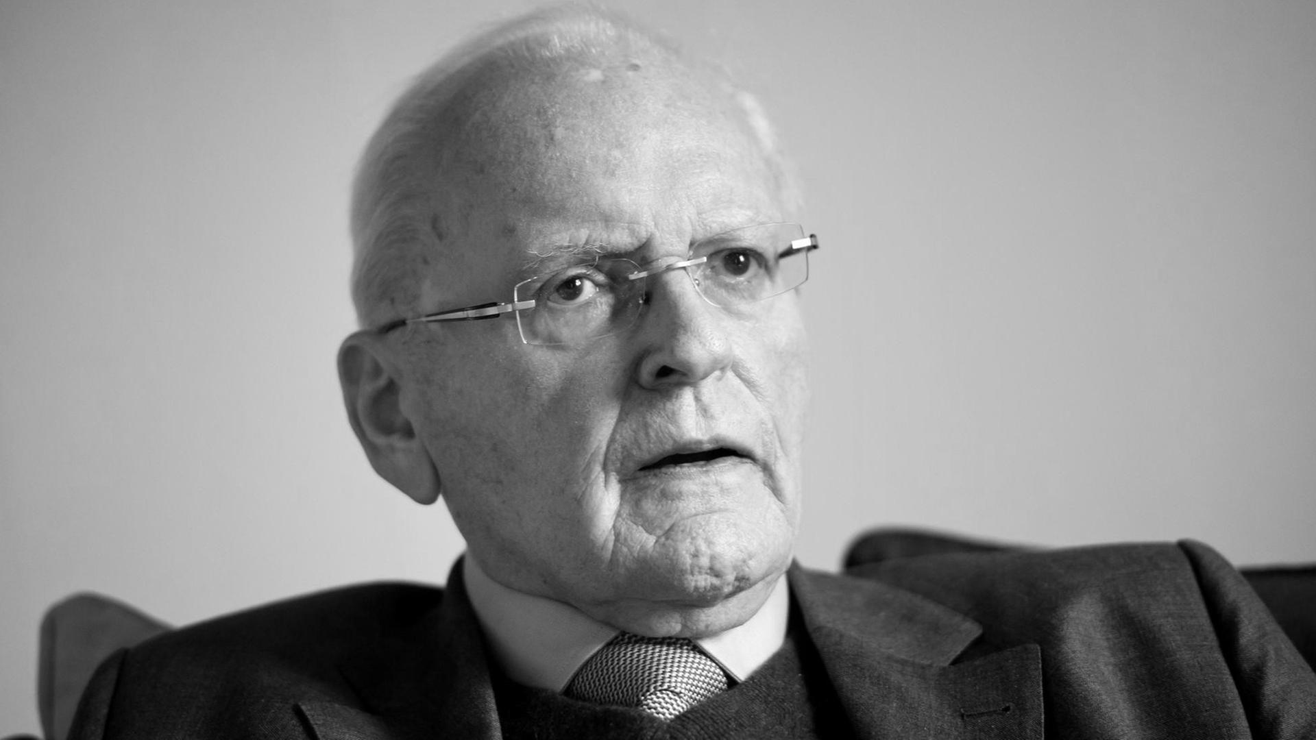 Der frühere Bundespräsident Roman Herzog ist gestorben