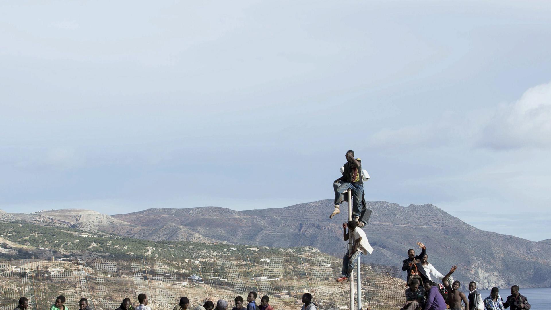 Flüchtlinge in Melilla