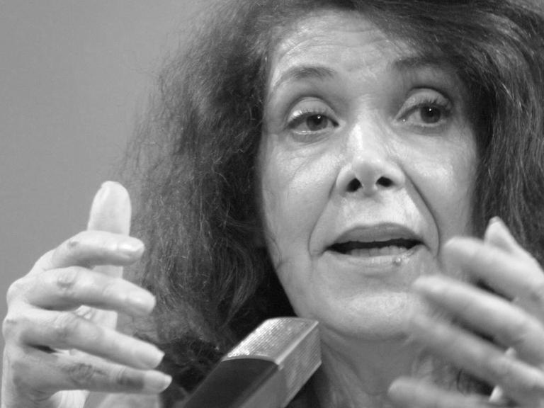 Die algerische Schriftstellerin Assia Djebar