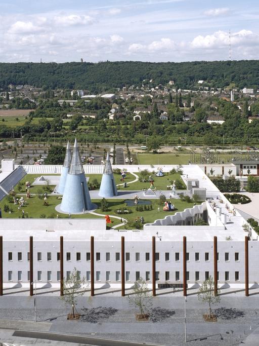 Blick auf die Bundeskunsthalle in Bonn.