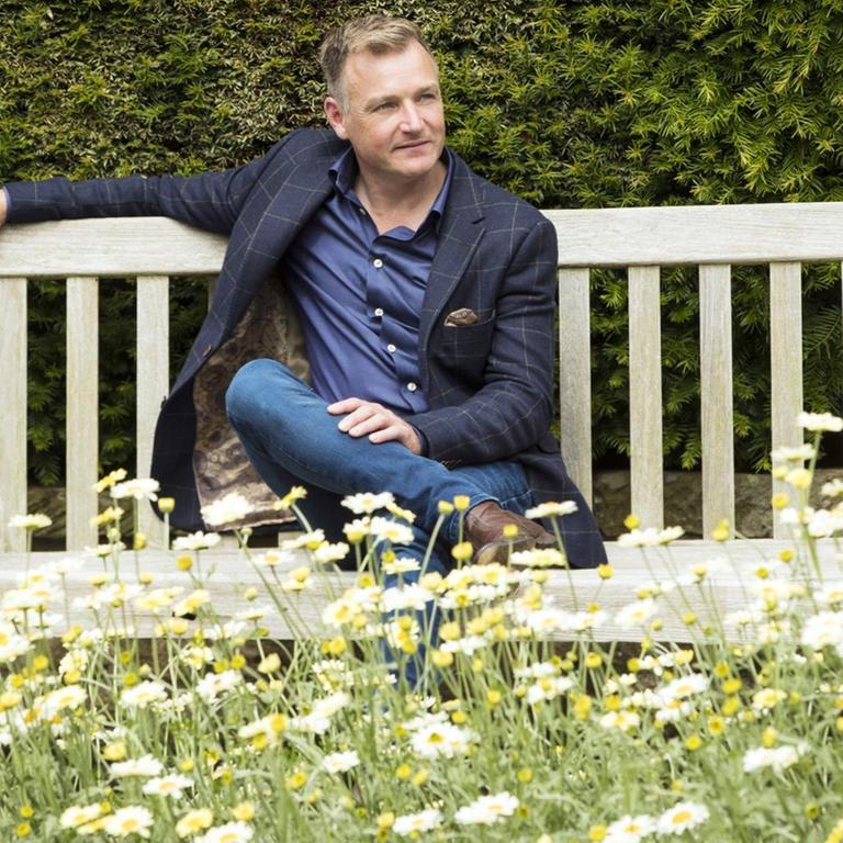 Der britische Gärtner und Fernsehmoderator Chris Beardshaw bei der Chelsea Flower Show 2018