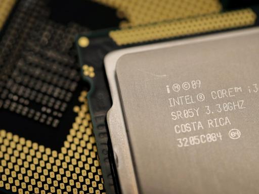 Computer-Prozessoren der Firma Intel.