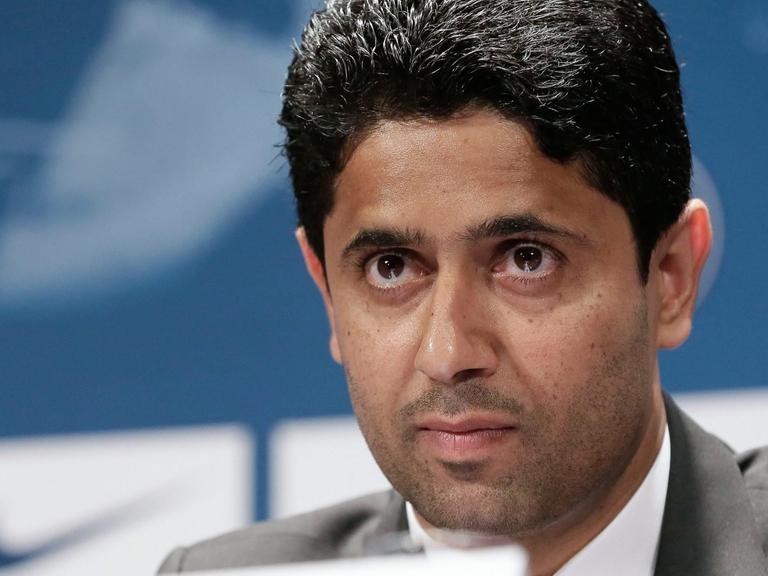 Präsident des französischen Fußball-Clubs Paris Saint Germain, Nasser Ghanim Al-Khelaifi