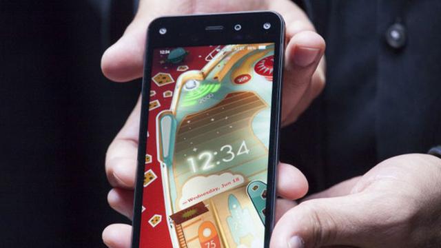 Das Smartphone von Amazon, das sogenannte Fire Phone