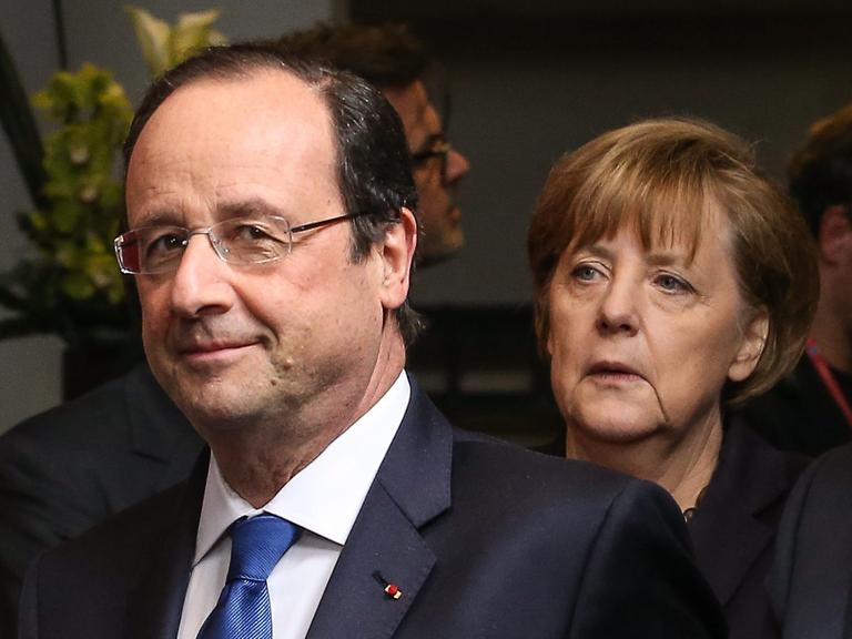 Francois Hollande und Angela Merkel