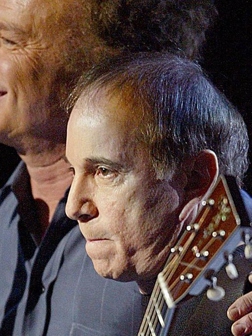 Art Garfunkel und Paul Simon bei den 45. Grammy Awards, 2003 in New York