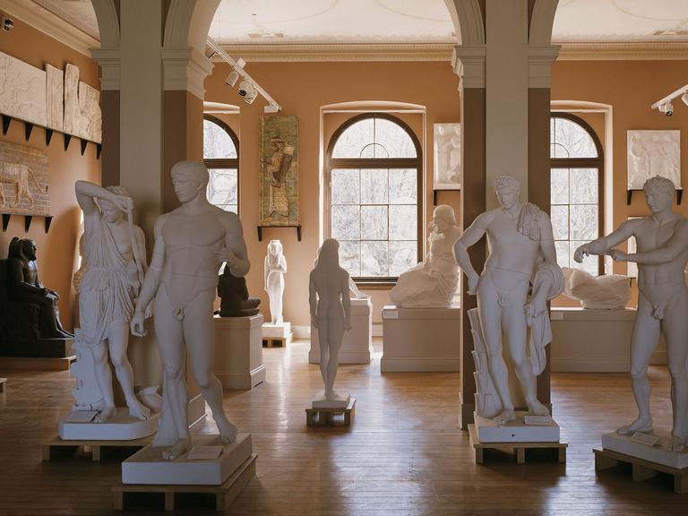 Ausstellungsraum im Lindenau-Museum in Altenburg (Thüringen).