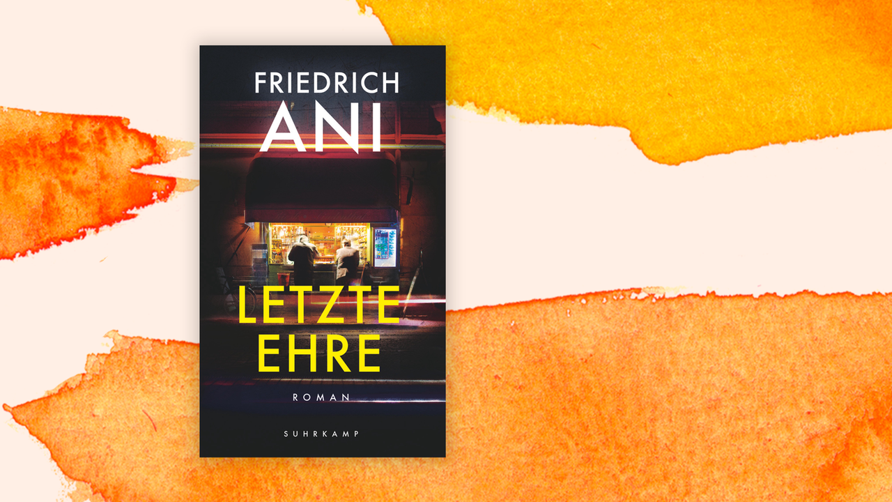Zu sehen ist das Cover des Buches "Letzte Ehre" von Friedrich Ani.
