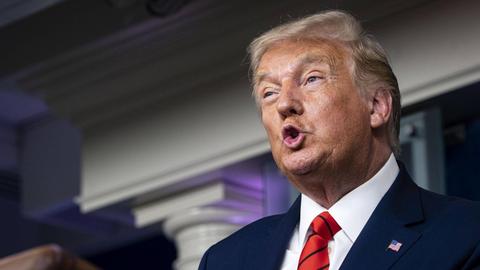 Donald Trump im Weißen Haus