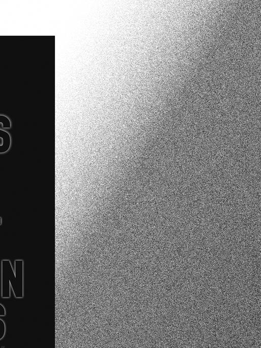Buchcover von "Weiß" (Bret Easton Ellis) auf schwarz-weißem Untergrund.