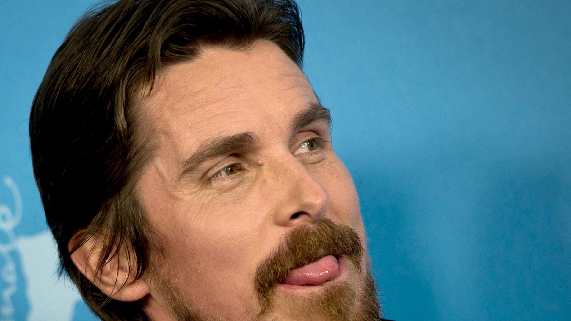 Der Schauspieler Christian Bale (Porträt-Aufnahme)