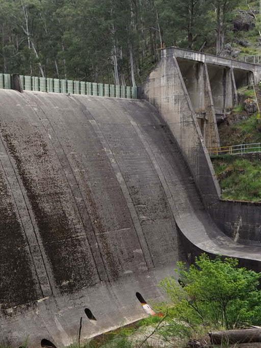 Wasserkraftwerk Bogong Village, Mt. Beauty, Australien.