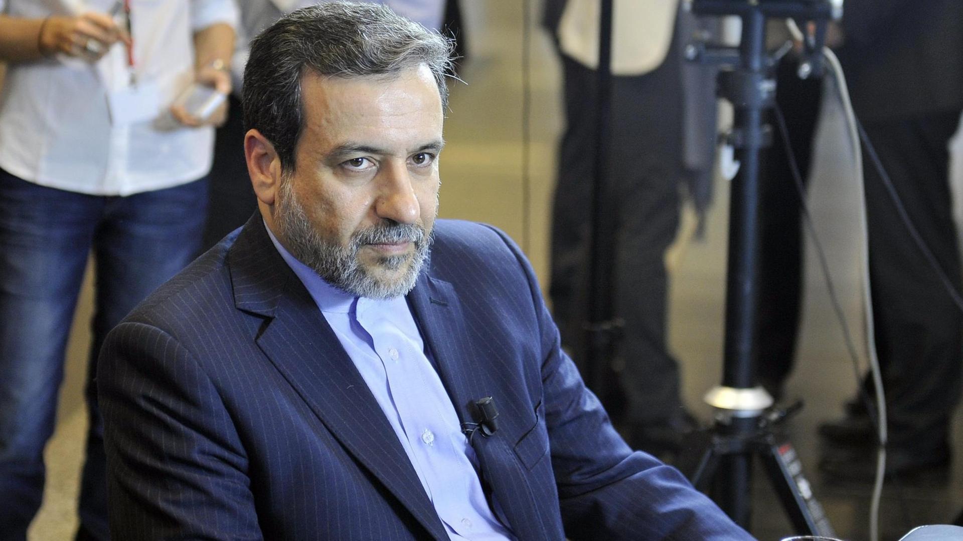 Irans Vizeaußenminister Abbas Araghchi Irans Vizeaußenminister Abbas Araghchi
